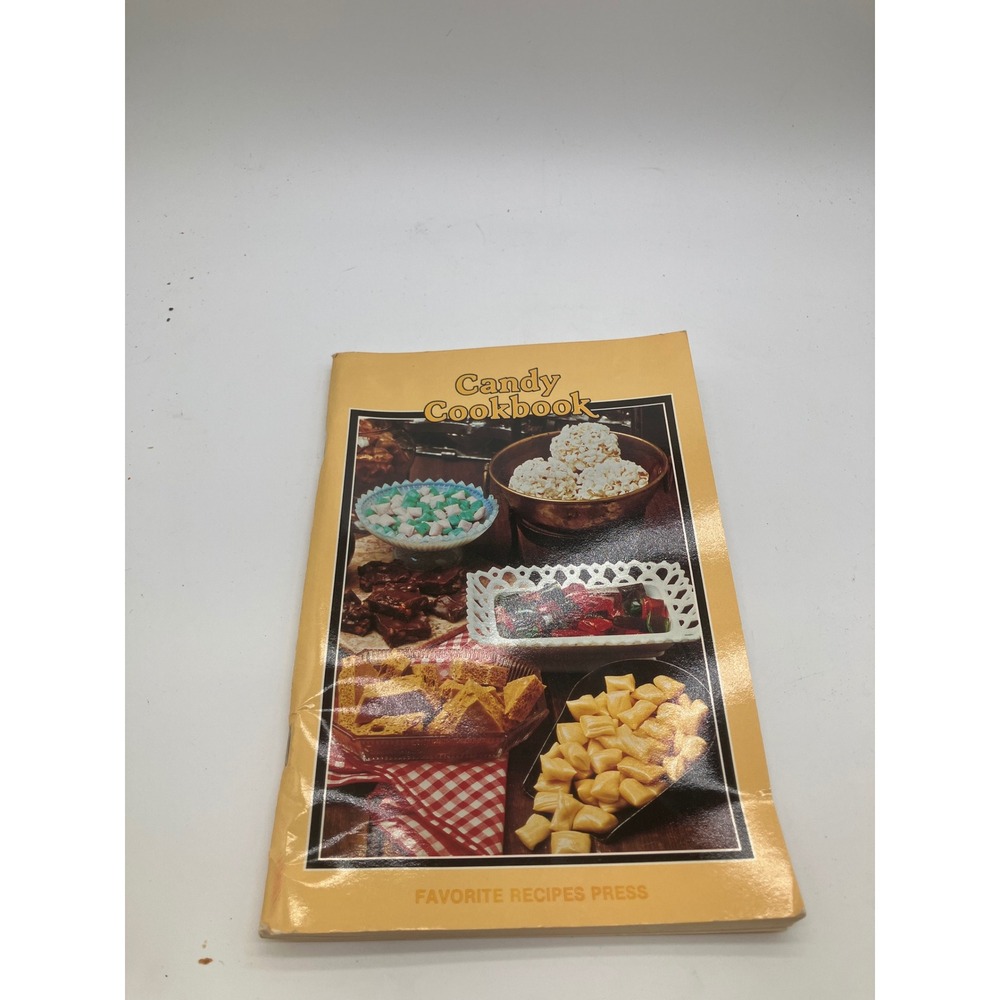 Vintage Candy Cookbook Favorite Recipes Press 1981 Softcover Dessert Recipes